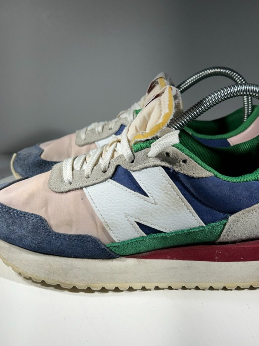 New Balance 237 Womens Shoes Size 8 B Blue Green Sneakers Classic Retro 90s Walk